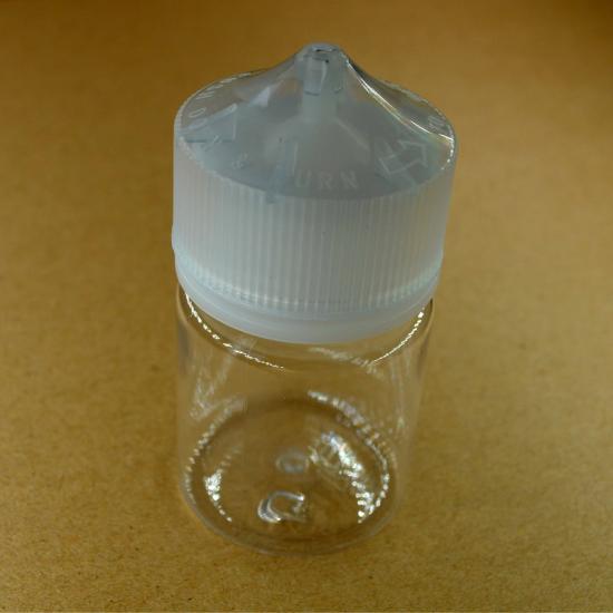 Mini bouteille de squeeze liquide en plastique e cigarette 10 ml bouchon à vis