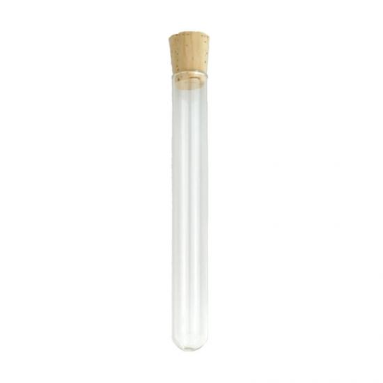Bouchon en liège avec tubes de pré-roulement en verre de 16x125mm - Safecare