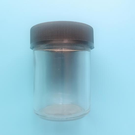 Flacon de 50 ml de 70 ml de 110 ml de bouteille d'eau de verre ronde