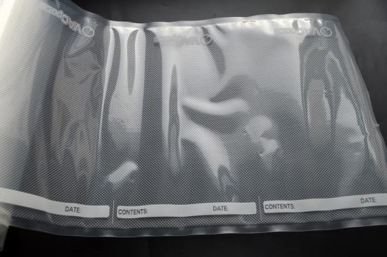 sac sous vide stratifié en nylon transparent en plastique thermoscellable PE pour mauvaises herbes, herbes, maïs