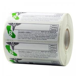 Étiquette autocollante RX