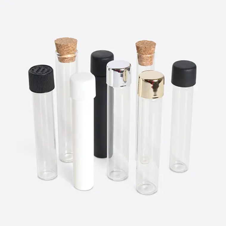 Les tubes en verre personnalisés acceptent l'impression