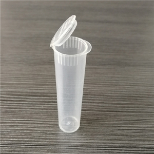 73mm 2.8 '' tube de joint en plastique transparent pour cartouche à cône roulant CRC