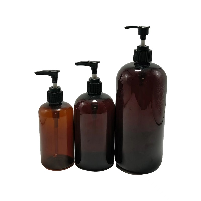 Bouteille de maquillage vide et lisse de 3 oz, 4 oz, 5 oz, 7 oz, distributeur de savon blanc pour salle de bain